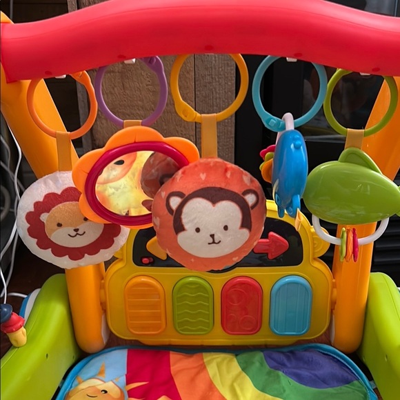 Colorful Kids Activity Play Gym - as is - Picture 3 of 5